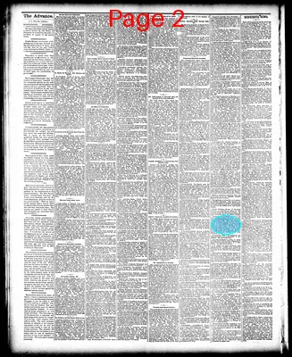 Page thumbnail for The Worthington Advance