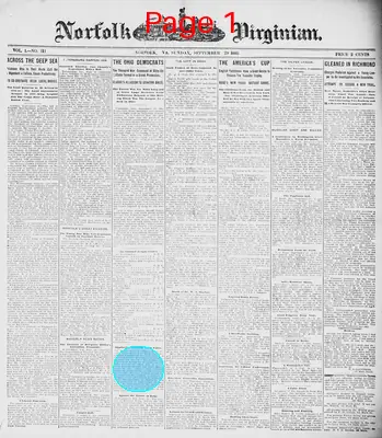 Page thumbnail for The Norfolk Virginian