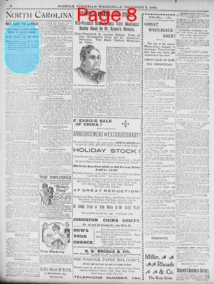 Page thumbnail for The Norfolk Virginian