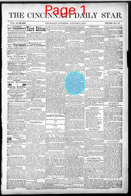 Page thumbnail for The Cincinnati Daily Star