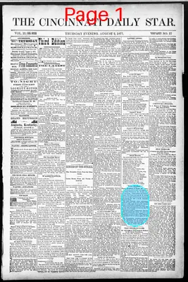 Page thumbnail for The Cincinnati Daily Star