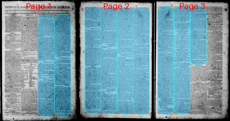 Page thumbnail for Norfolk Gazette And Publick Ledger