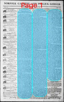 Page thumbnail for Norfolk Gazette And Publick Ledger