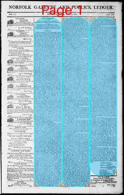 Page thumbnail for Norfolk Gazette And Publick Ledger
