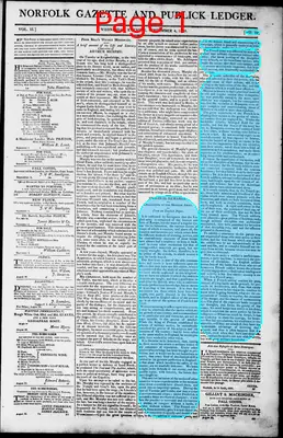 Page thumbnail for Norfolk Gazette And Publick Ledger