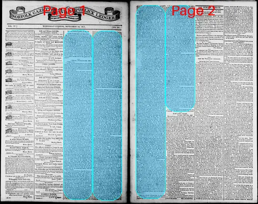 Page thumbnail for Norfolk Gazette And Publick Ledger