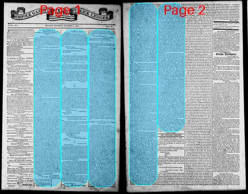 Page thumbnail for Norfolk Gazette And Publick Ledger