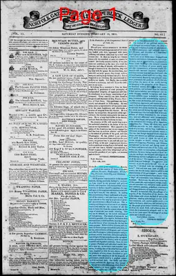 Page thumbnail for Norfolk Gazette And Publick Ledger