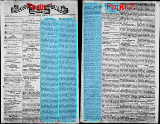 Page thumbnail for Norfolk Gazette And Publick Ledger