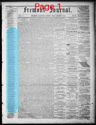 Page thumbnail for Fremont Journal
