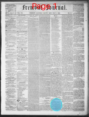 Page thumbnail for Fremont Journal