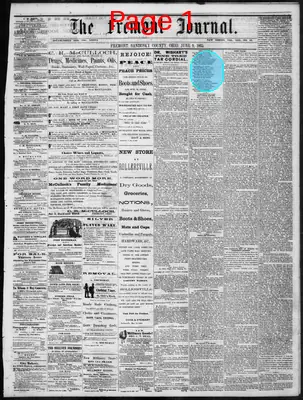 Page thumbnail for Fremont Journal