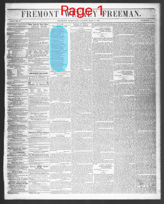 Page thumbnail for Fremont Weekly Freeman