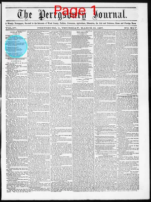 Page thumbnail for The Perrysburg Journal