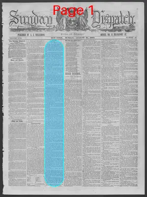 Page thumbnail for Sunday Dispatch