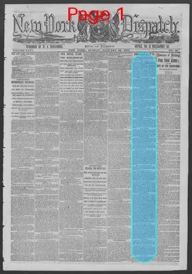 Page thumbnail for New York Dispatch