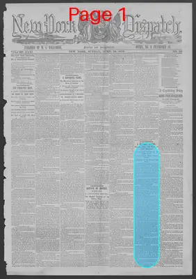 Page thumbnail for New York Dispatch