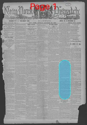 Page thumbnail for New York Dispatch