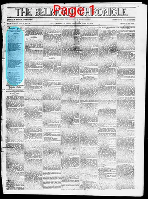 Page thumbnail for Belmont Chronicle