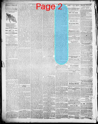 Page thumbnail for Belmont Chronicle