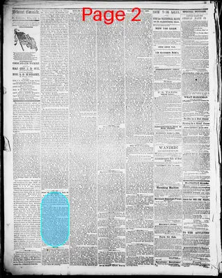 Page thumbnail for Belmont Chronicle