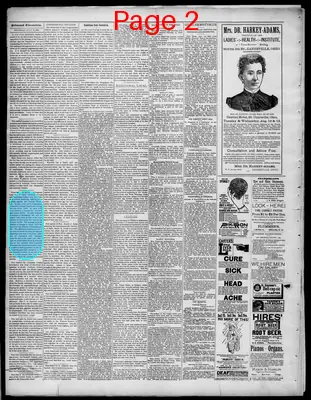 Page thumbnail for Belmont Chronicle