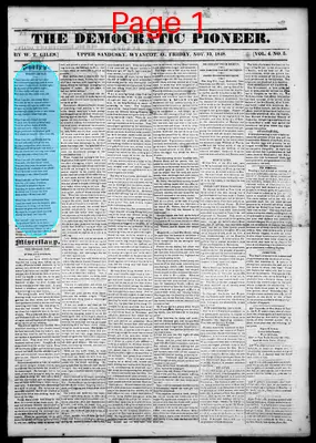 Page thumbnail for The Democratic Pioneer