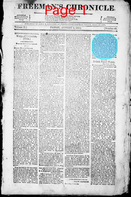 Page thumbnail for Freeman's Chronicle