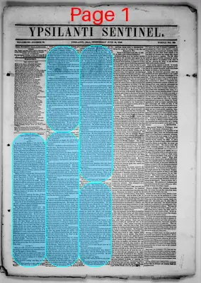 Page thumbnail for Ypsilanti Sentinel