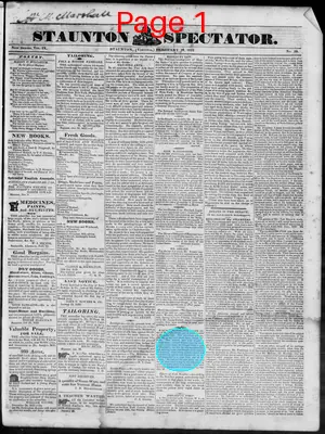 Page thumbnail for Staunton Spectator