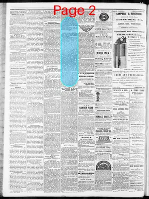 Page thumbnail for Bristol News