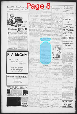 Page thumbnail for Meade County News
