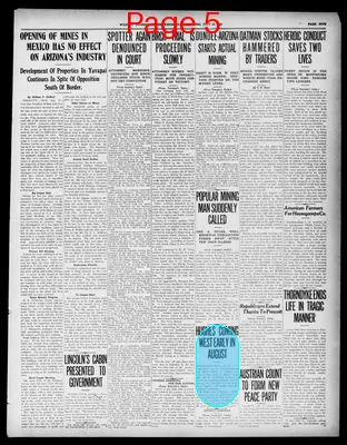 Page thumbnail for Weekly Journal Miner