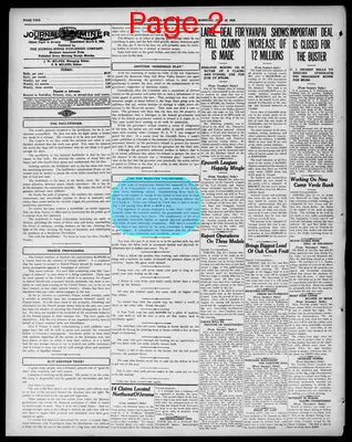 Page thumbnail for Weekly Journal Miner