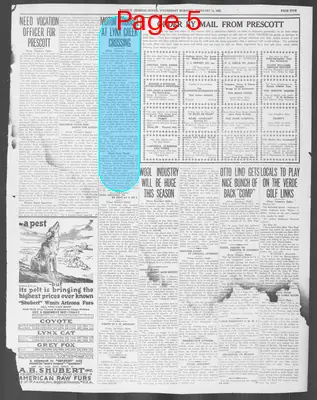 Page thumbnail for Weekly Journal Miner