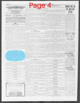 Page thumbnail for Weekly Journal Miner
