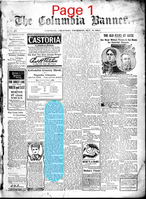 Page thumbnail for The Columbia Banner