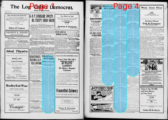 Page thumbnail for The Log Cabin Democrat
