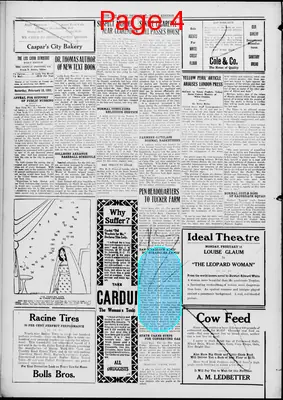 Page thumbnail for The Log Cabin Democrat