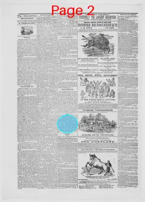 Page thumbnail for Dodgeville Chronicle