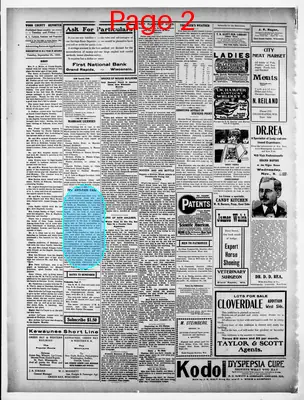 Page thumbnail for Wood County Reporter