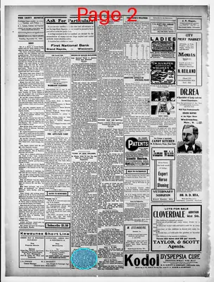 Page thumbnail for Wood County Reporter