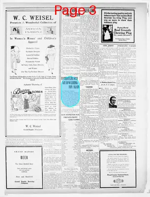 Page thumbnail for Wood County Reporter