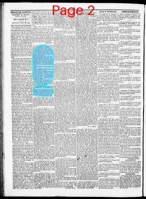 Page thumbnail for Bellevue Gazette