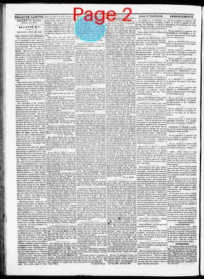 Page thumbnail for Bellevue Gazette