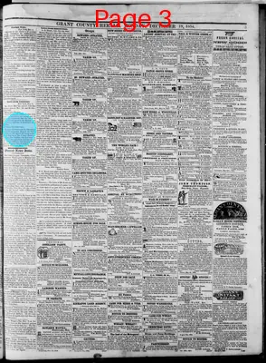 Page thumbnail for Grant County Herald