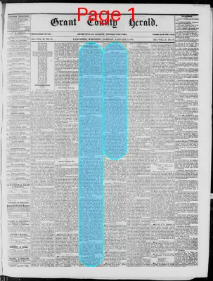 Page thumbnail for Grant County Herald