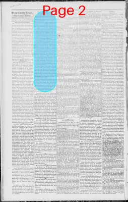 Page thumbnail for Grant County Herald