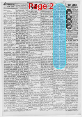 Page thumbnail for Grant County Herald