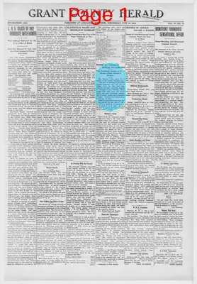 Page thumbnail for Grant County Herald